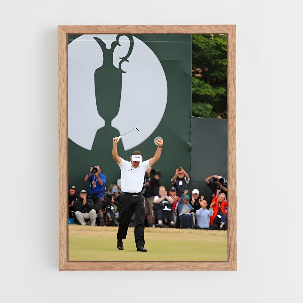 Poster Phil mickelson ème – affiche Golf (vue 4)